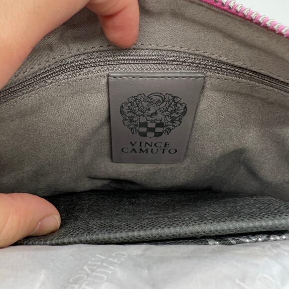 Vince Camuto Leather Livy Shoulder Bag Arresting Pink - Picture 8 of 16